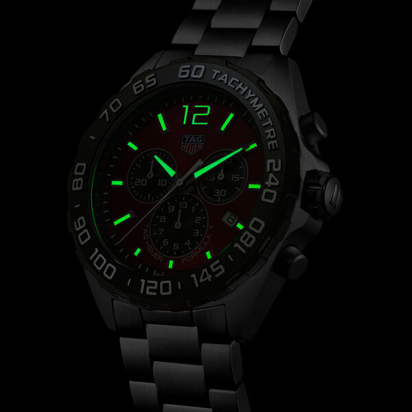 Formula 1 43 mm quartz en acier inoxydable et PVD